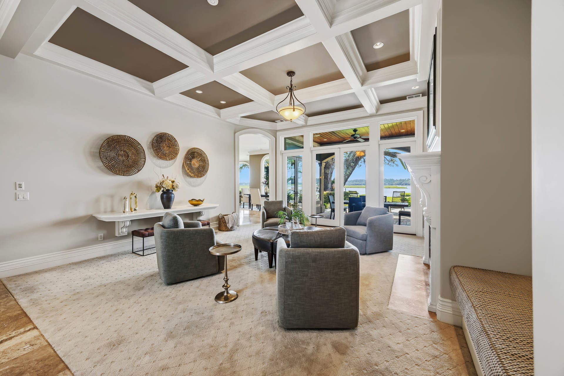 Living room — 47 River Club Drive, River Club