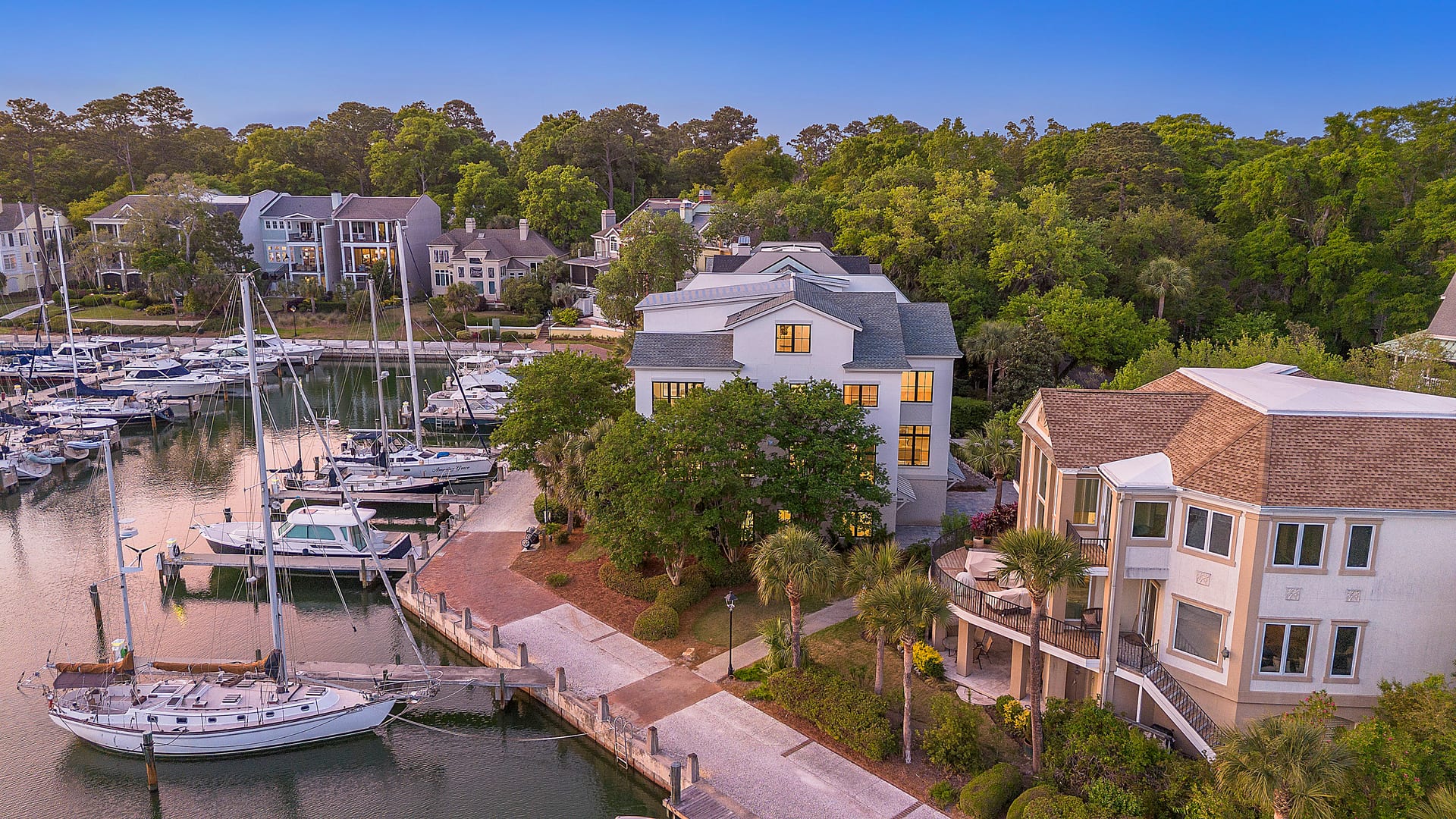 Aerial view — 54 Sparwheel Lane, Windmill Harbour