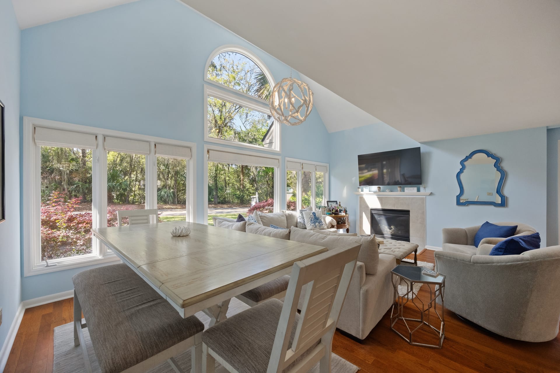 Living room — 1 Gannet Street, Forest Beach