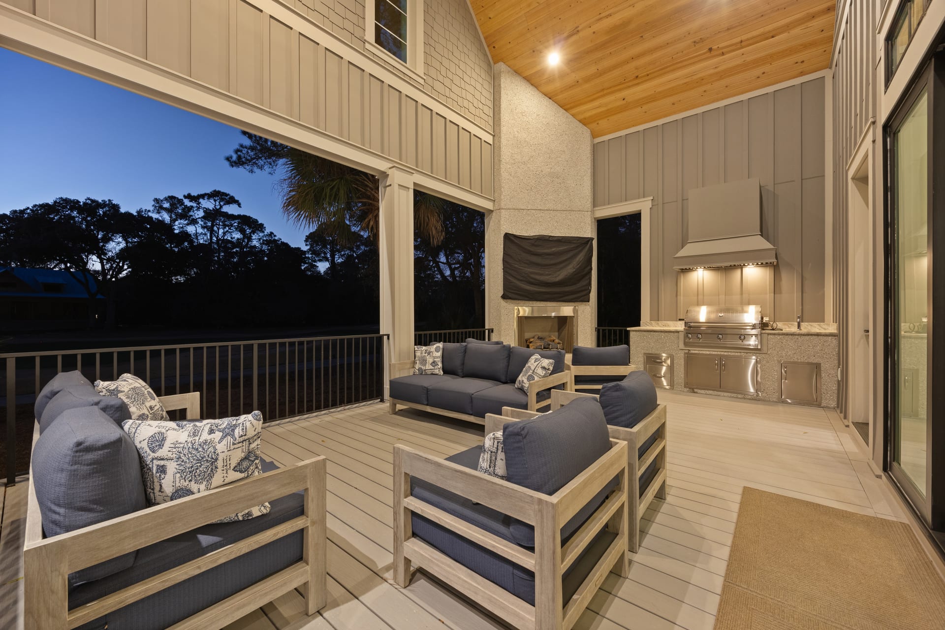 Outdoor Living — 34 Tupelo Road, Sea Pines