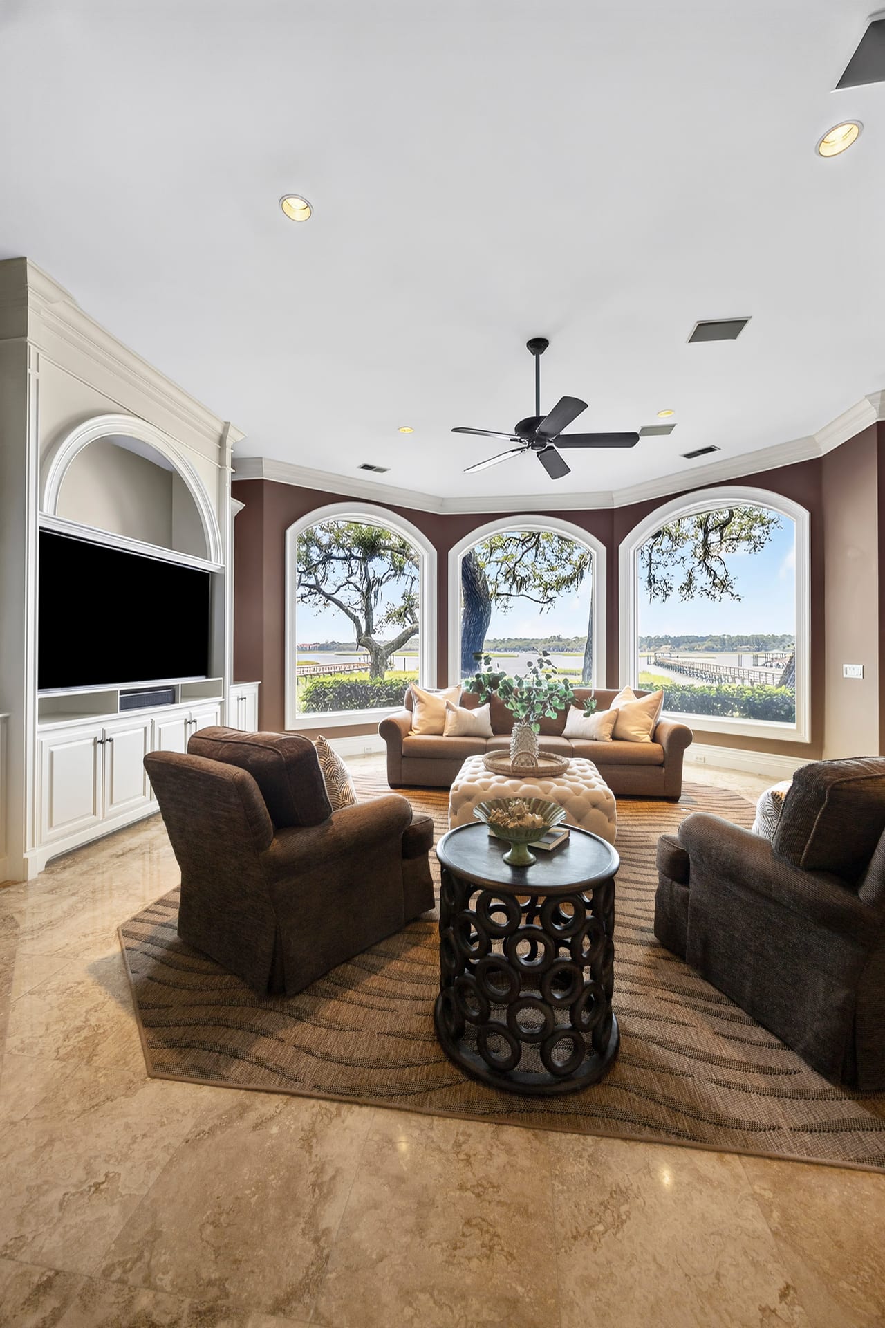 Living room — 47 River Club Drive, River Club