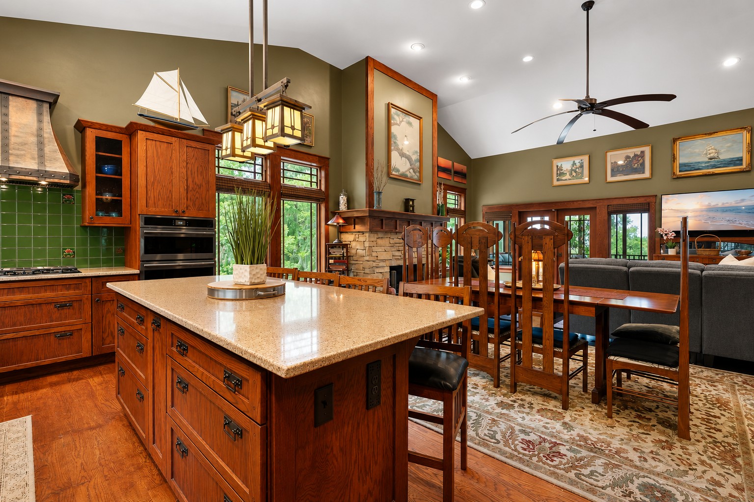 Kitchen — 14 Comfort Point, St. Helena Island
