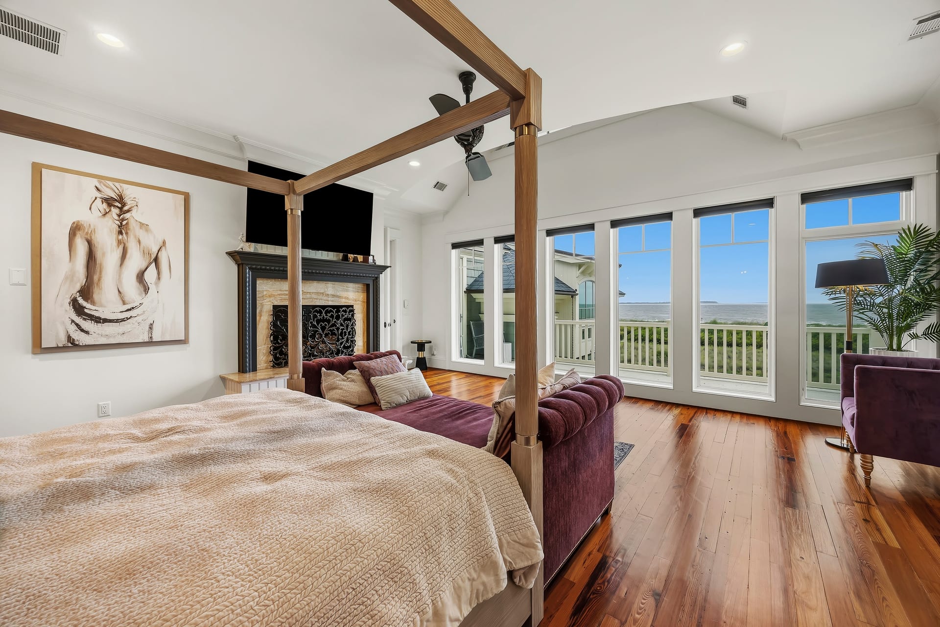 Primary suite — 52 N Port Royal Drive, Port Royal