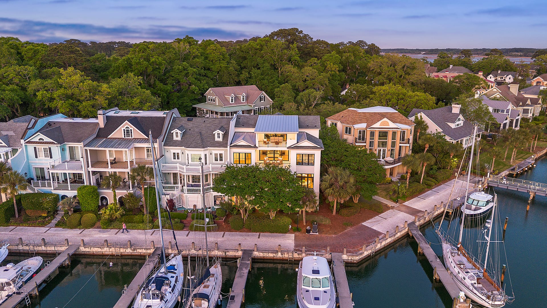 Aerial view — 54 Sparwheel Lane, Windmill Harbour
