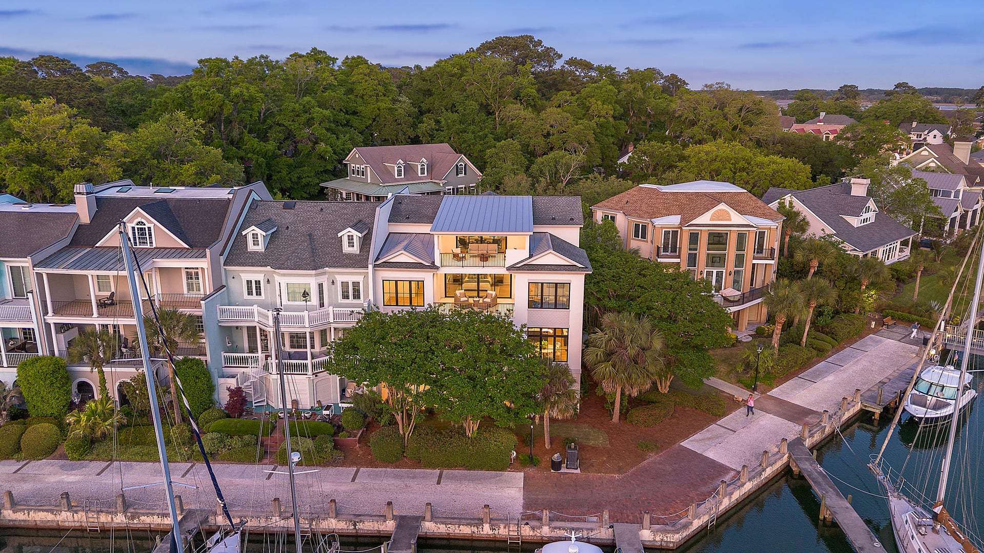 Aerial view — 54 Sparwheel Lane, Windmill Harbour