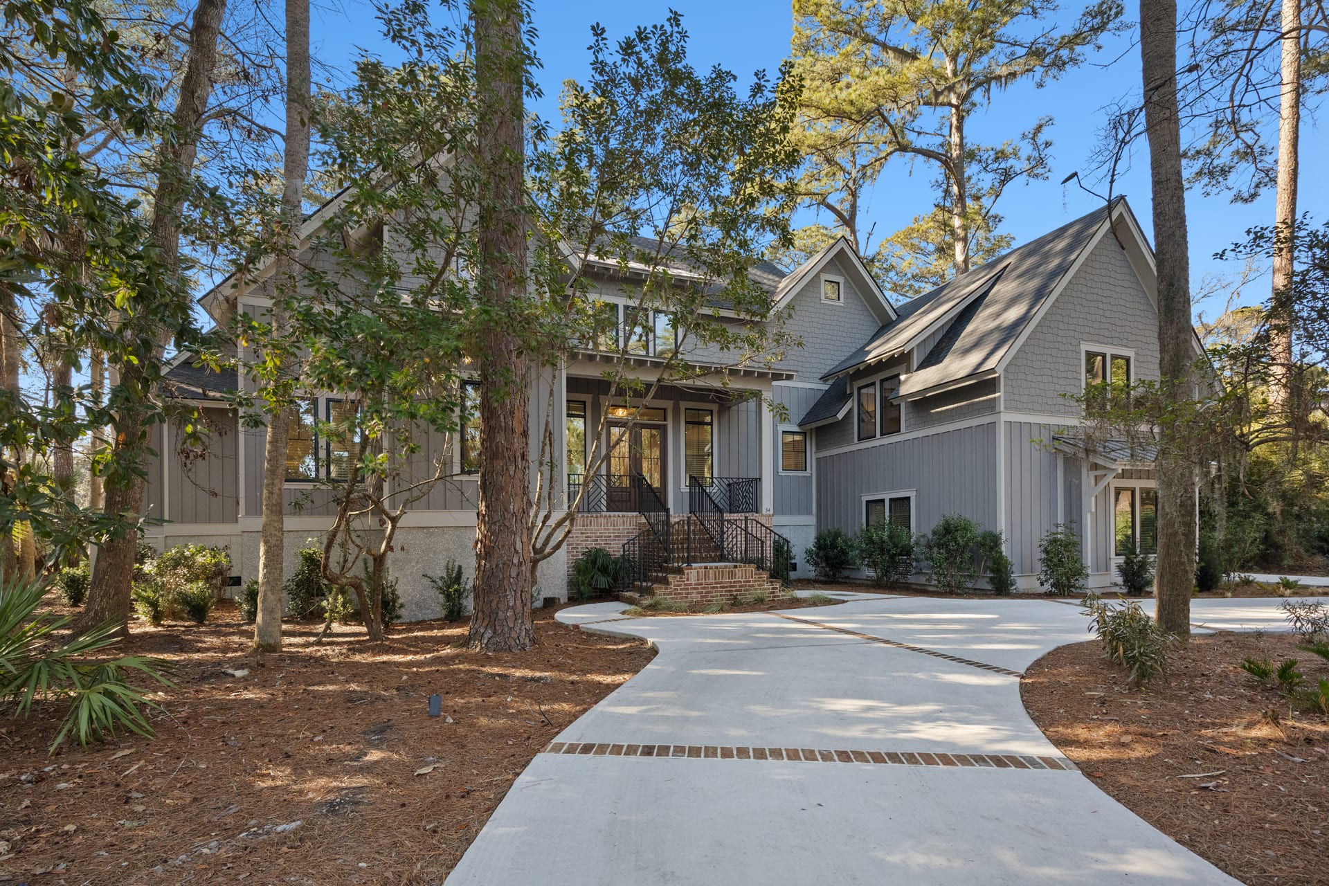 Front exterior — 34 Tupelo Road, Sea Pines