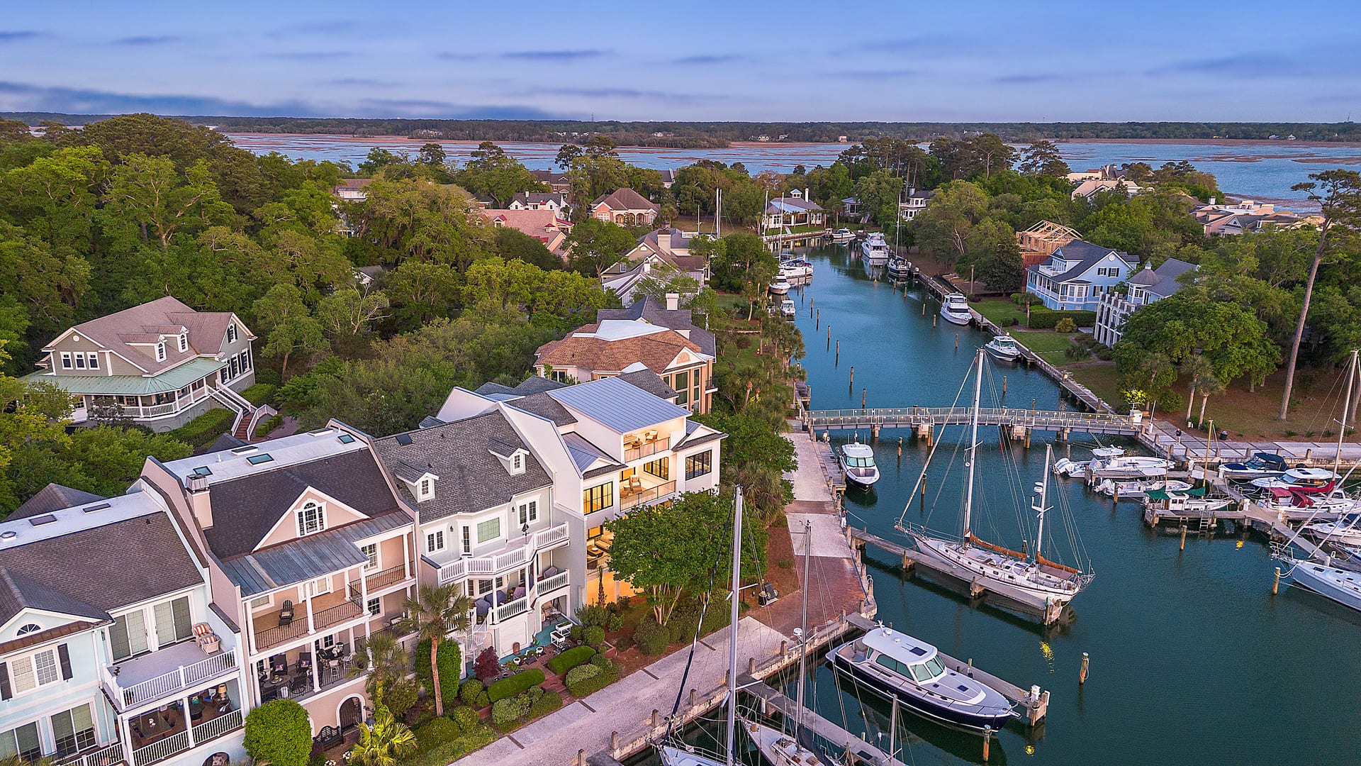 Aerial view — 54 Sparwheel Lane, Windmill Harbour