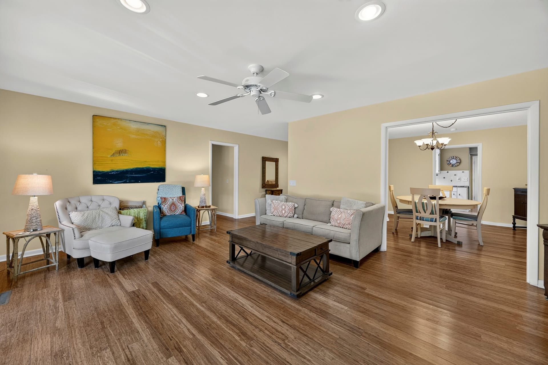 Living room — 4 Robbers Row, Port Royal