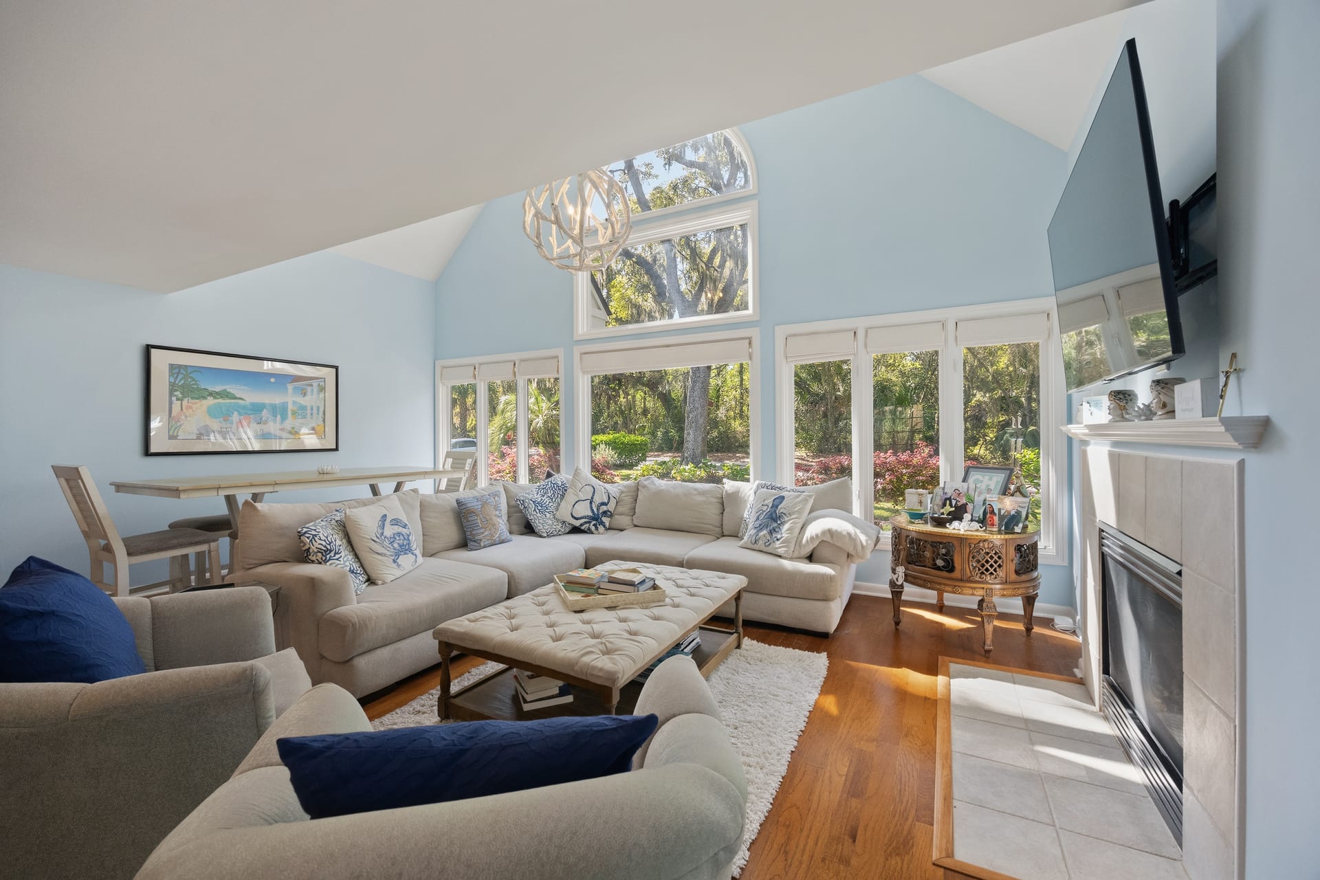 Living room — 1 Gannet Street, Forest Beach
