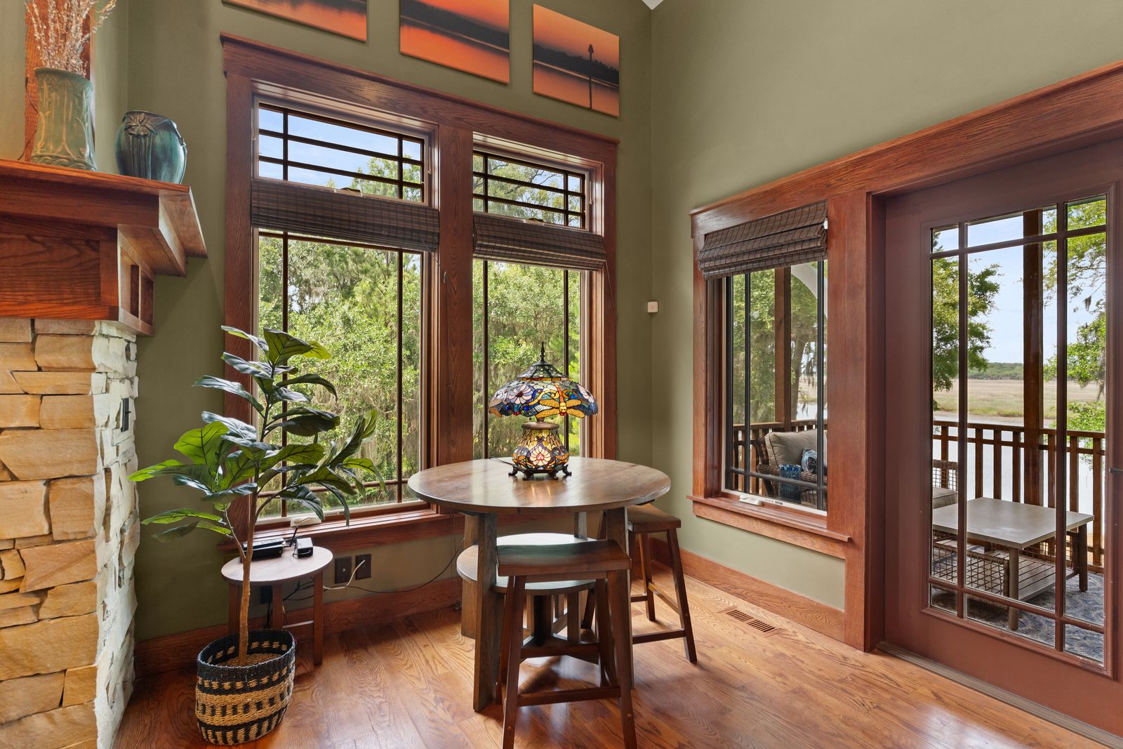 Dining room — 14 Comfort Point, St. Helena Island