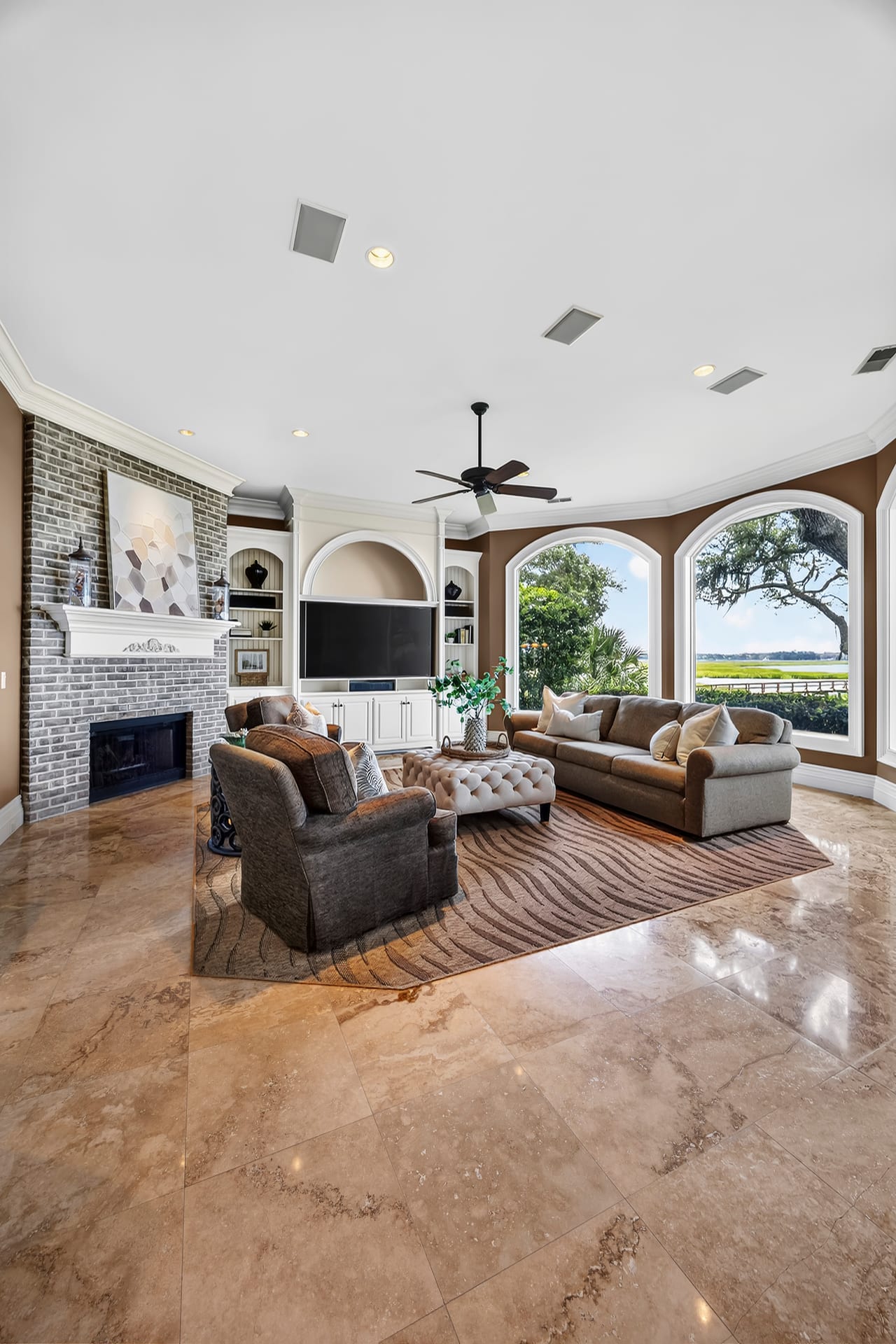 Living room — 47 River Club Drive, River Club