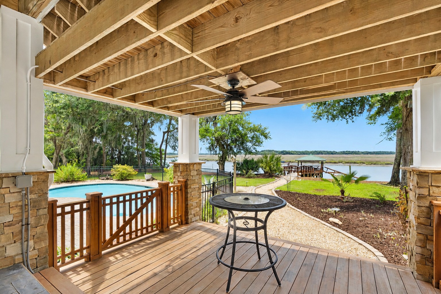 Outdoor Living — 14 Comfort Point, St. Helena Island