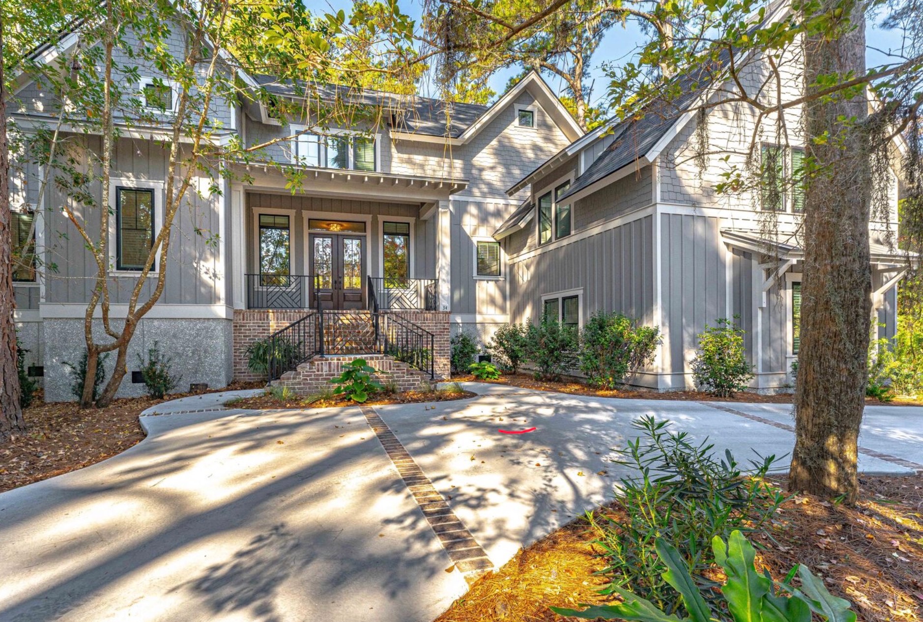 Front exterior — 34 Tupelo Road, Sea Pines