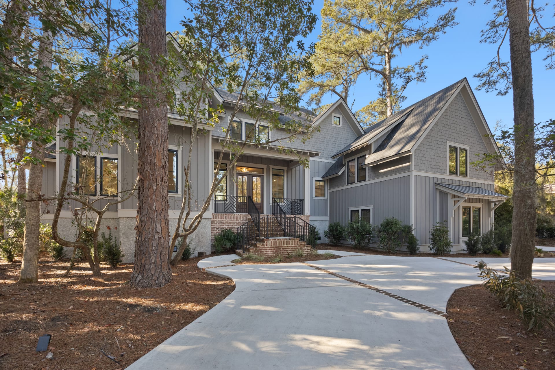 Front exterior — 34 Tupelo Road, Sea Pines