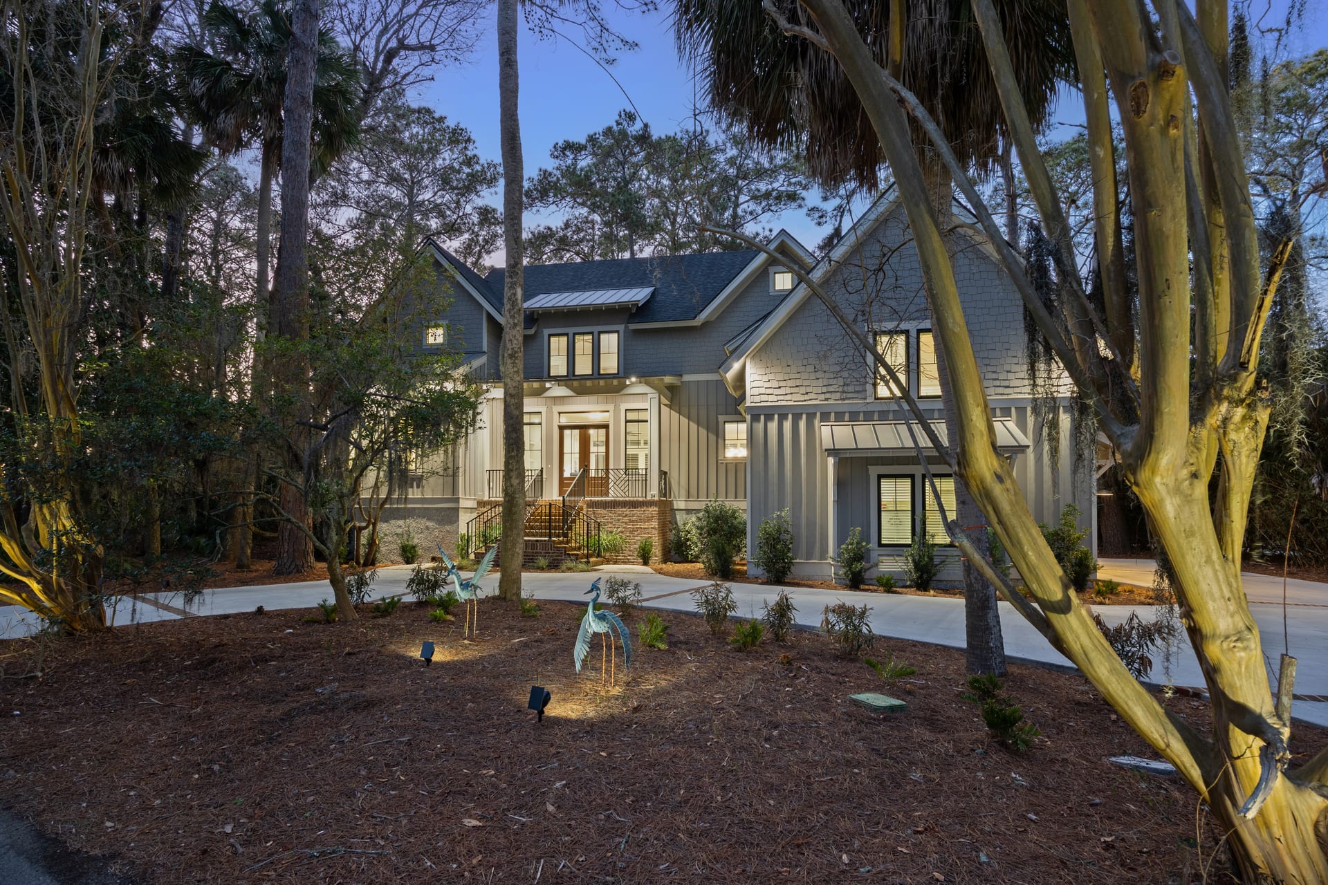 Front exterior — 34 Tupelo Road, Sea Pines